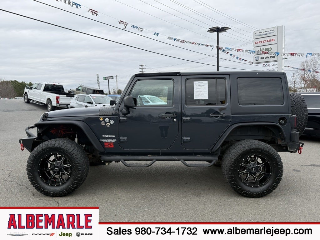 2017 Jeep Wrangler Unlimited Sport 4x4