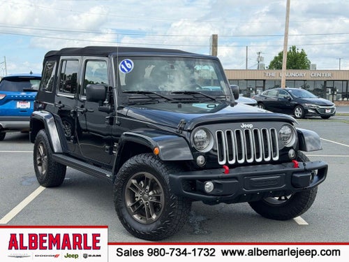 2016 Jeep Wrangler Unlimited Sahara