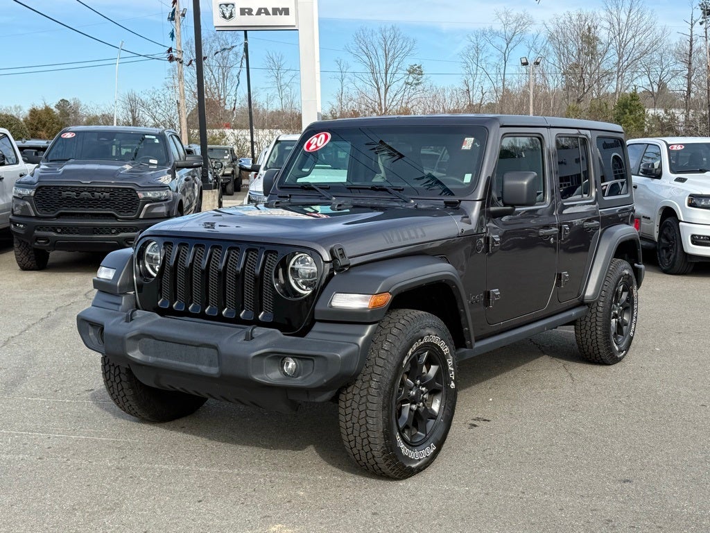 2020 Jeep Wrangler Unlimited Willys 4X4