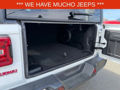 2018 Jeep Wrangler Unlimited Sahara 4x4