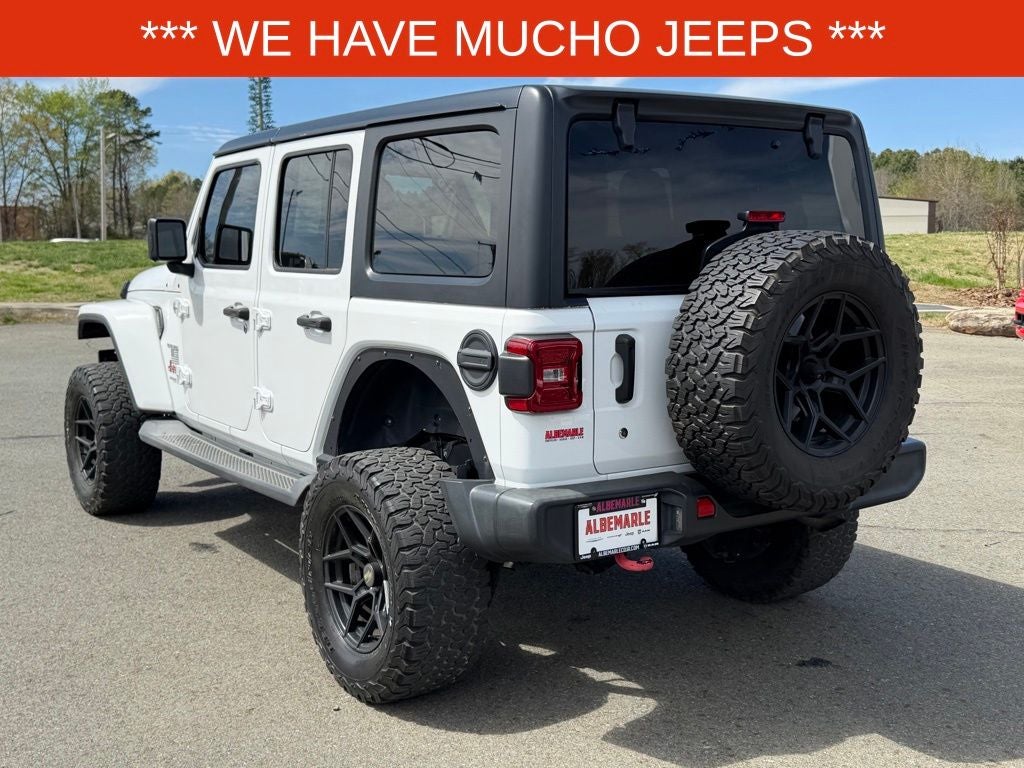 2018 Jeep Wrangler Unlimited Sahara 4x4