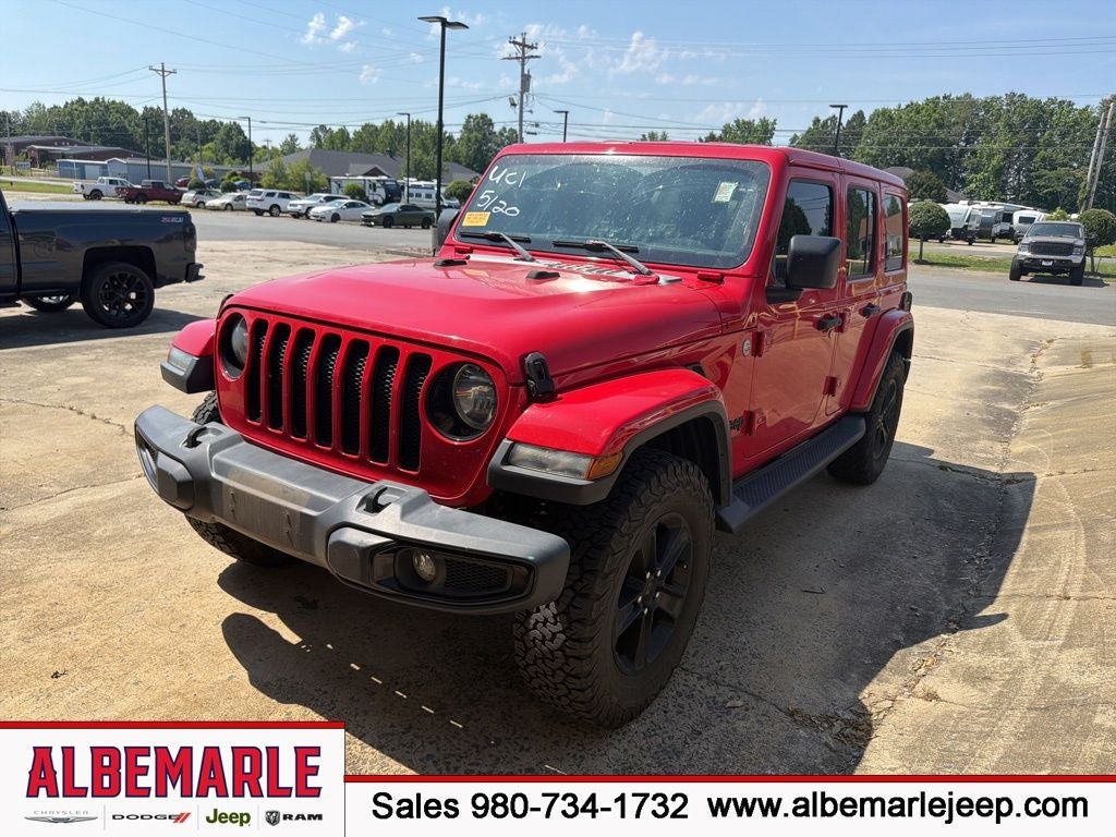 2019 Jeep Wrangler Unlimited Sahara Altitude 4x4