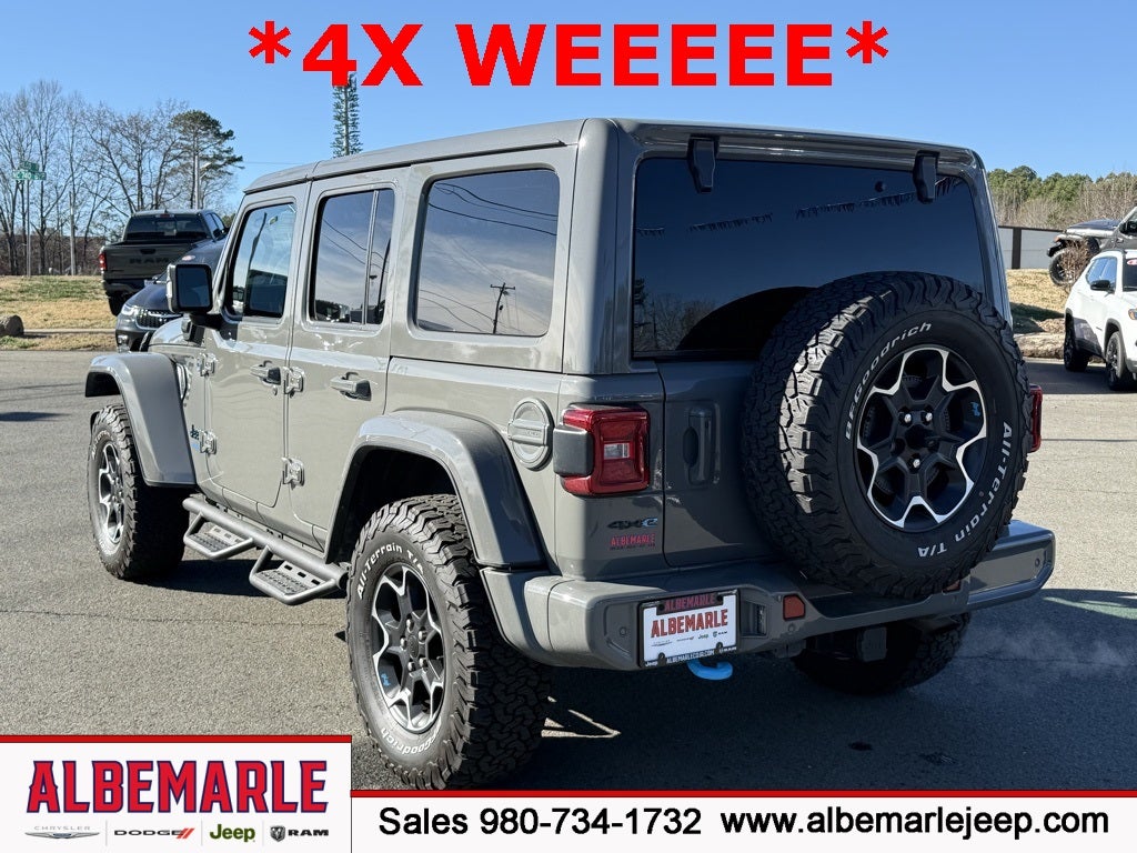 2022 Jeep Wrangler 4xe Unlimited High Altitude 4x4