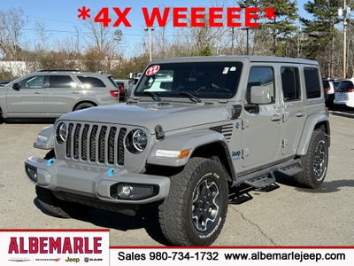 2022 Jeep Wrangler 4xe Unlimited High Altitude 4x4