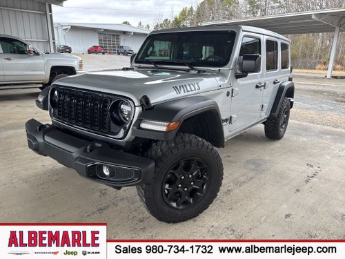 2024 Jeep Wrangler 4-Door Willys 4x4
