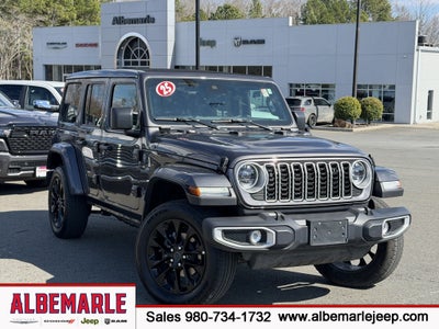 2025 Jeep Wrangler 4xe Sahara 4xe