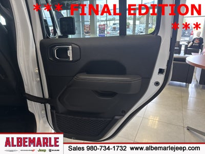 2025 Jeep Wrangler 4-Door Rubicon 392 Final Edition 4x4