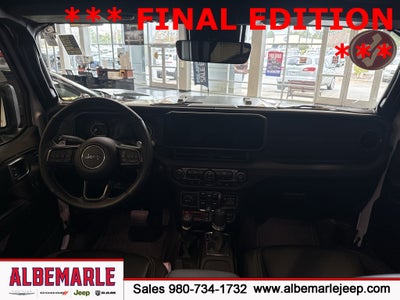 2025 Jeep Wrangler 4-Door Rubicon 392 Final Edition 4x4