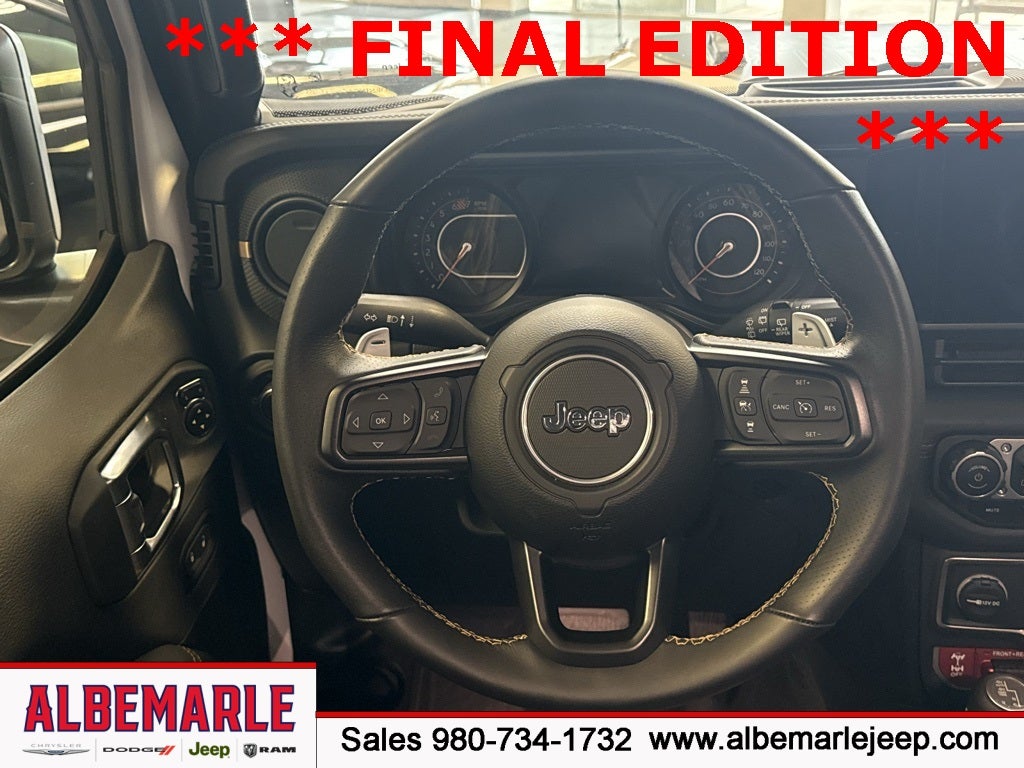 2025 Jeep Wrangler 4-Door Rubicon 392 Final Edition 4x4