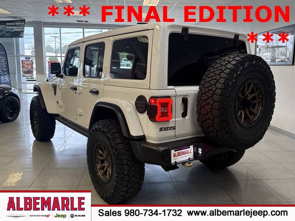 2025 Jeep Wrangler 4-Door Rubicon 392 Final Edition 4x4