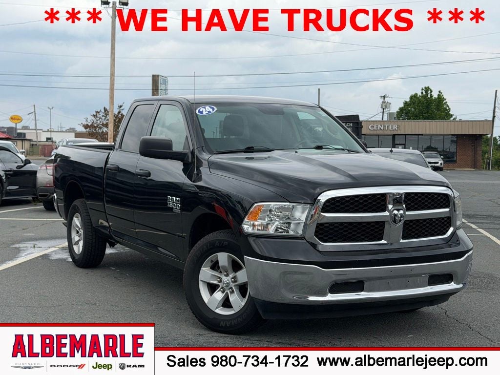 2024 RAM 1500 Classic SLT Quad Cab 4x4 6'4' Box