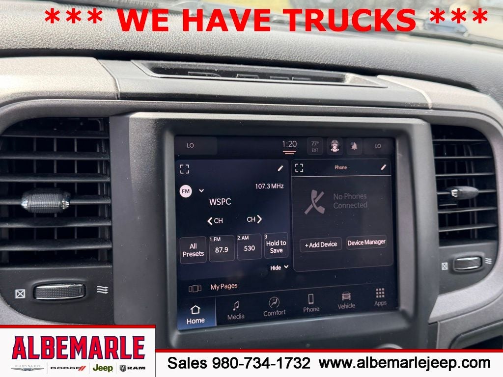 2022 RAM 1500 Classic Tradesman Crew Cab 4x2 5'7' Box