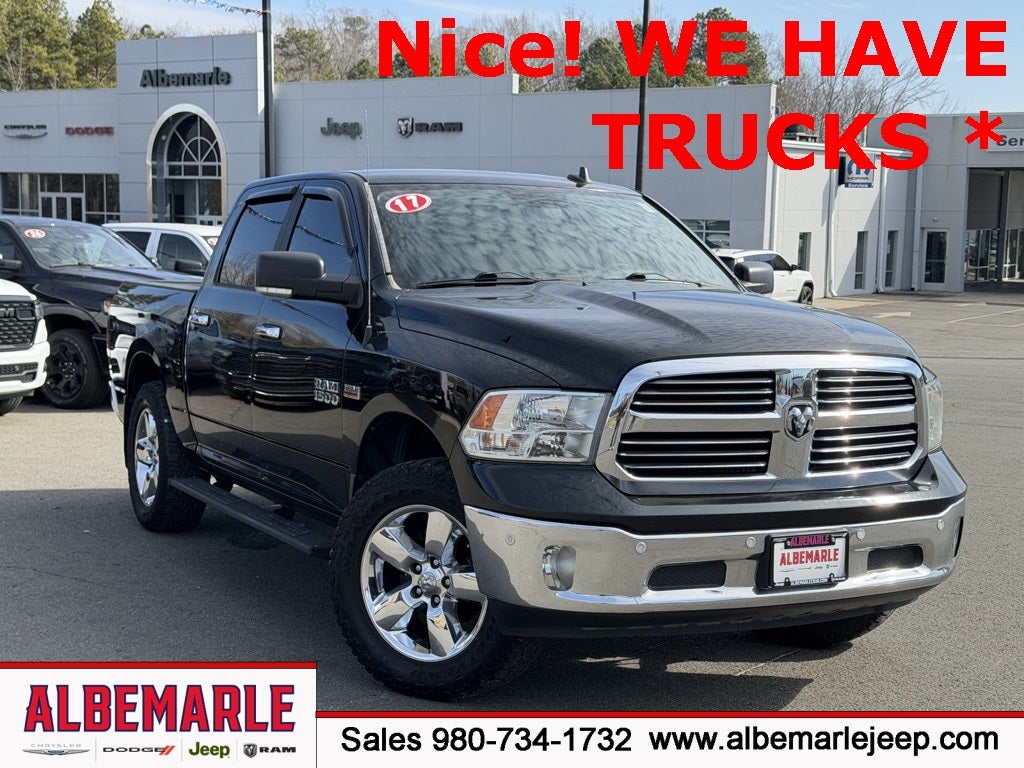 2017 RAM 1500 Big Horn Crew Cab 4x4 5'7' Box