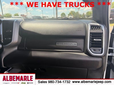 2023 RAM 2500 Big Horn Crew Cab 4x4 6'4' Box