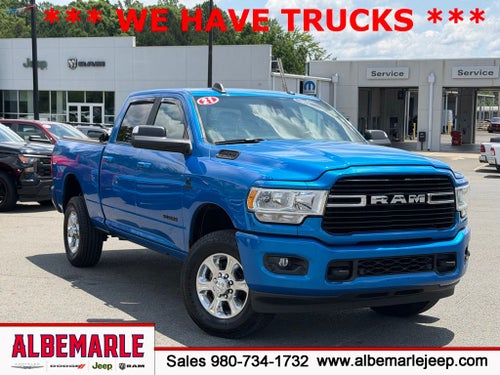2021 RAM 2500 Big Horn Crew Cab 4x4 6'4' Box
