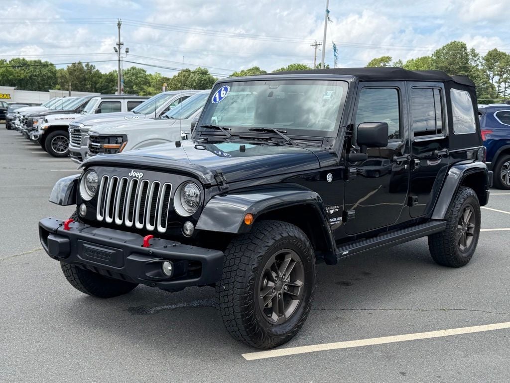 2016 Jeep Wrangler Unlimited Sahara