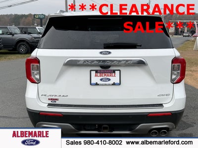 2021 Ford Explorer Platinum