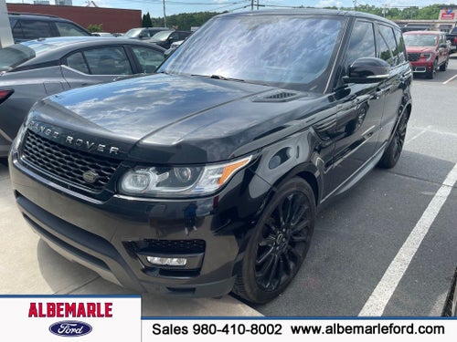 2016 Land Rover Range Rover Sport 3.0L V6 Supercharged SE