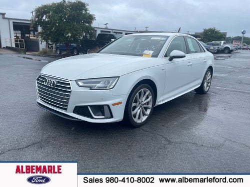 2019 Audi A4 2.0T Premium Plus quattro