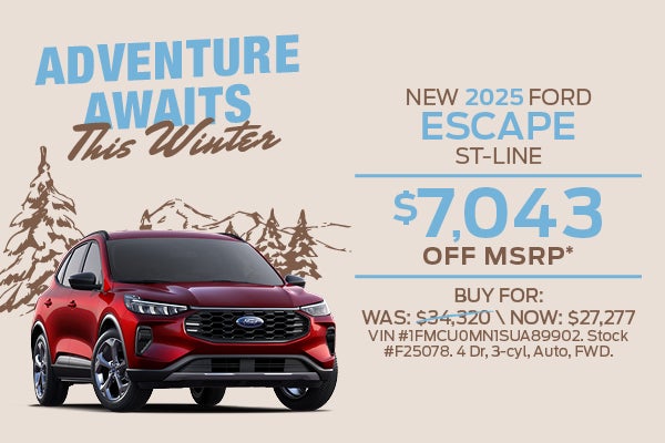2025 Ford Escape ST-Line