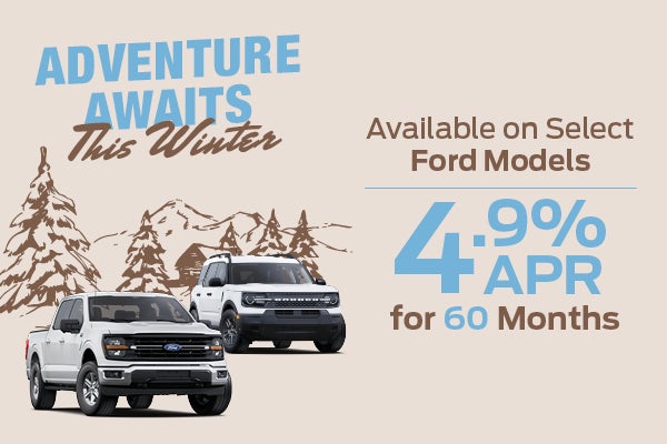 4.9% APR for 60 Months*