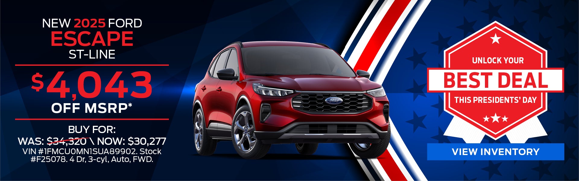 2025 Ford Escape ST-Line