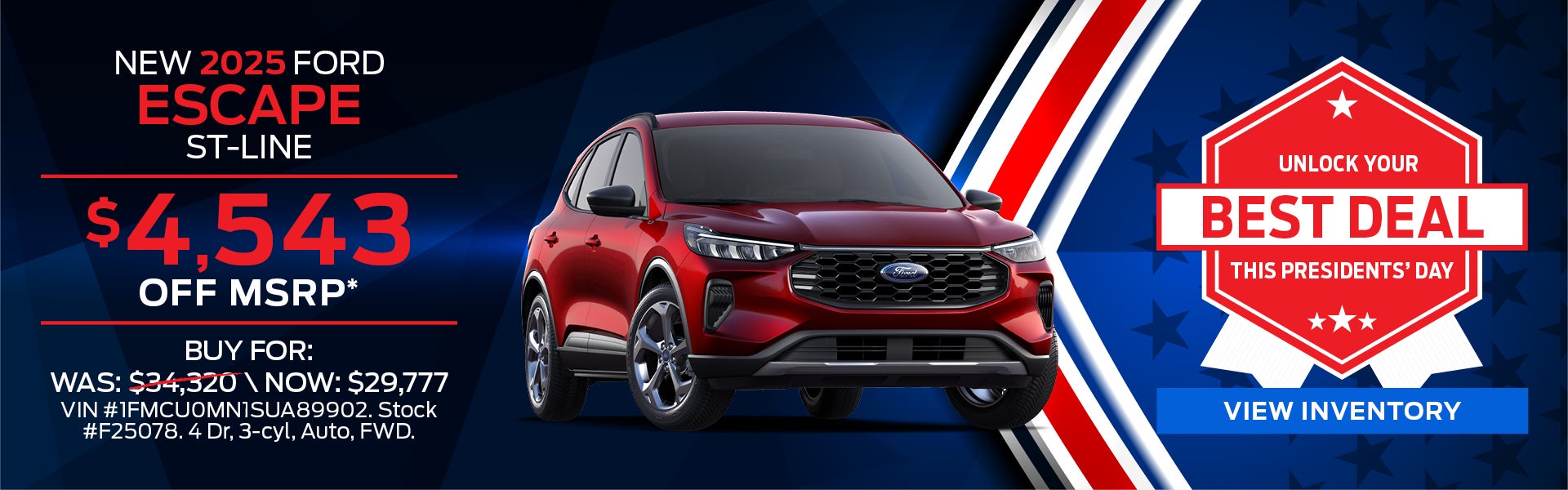 2025 Ford Escape ST-Line