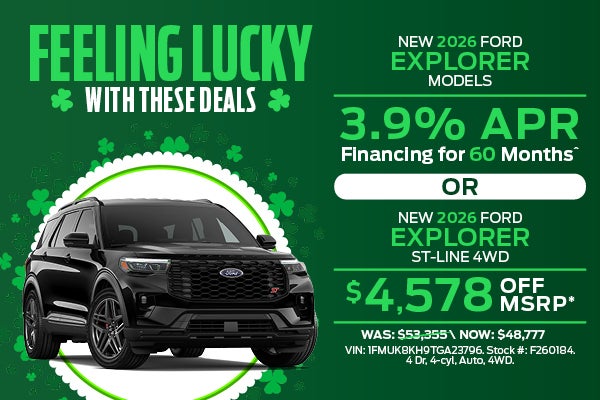 2026 Ford Explorer Models