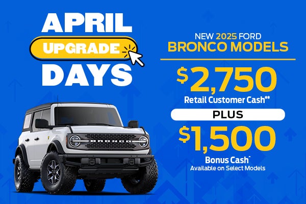 2025 Ford Bronco Models