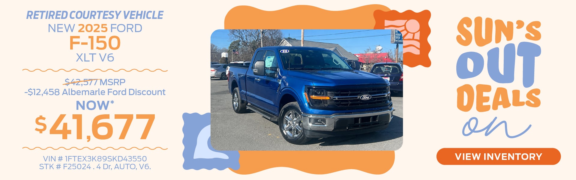 New 2025 Ford F-150 XLT V6