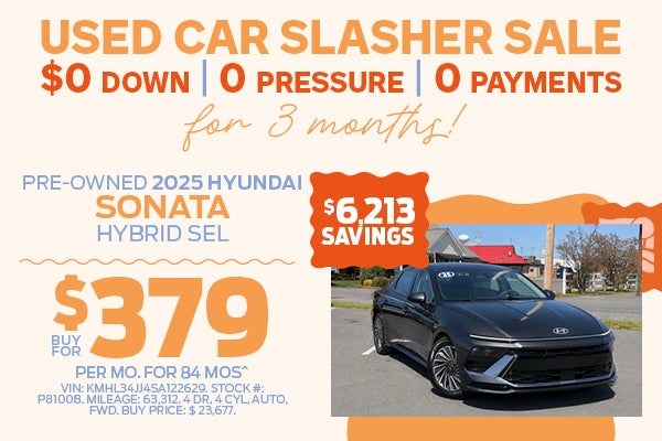 Pre-Owned 2025 HYUNDAI SONATA HYBRID SEL