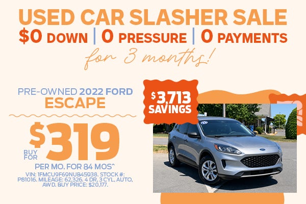 Pre-Owned 2022 FORD ESCAPE