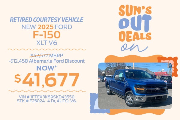 New 2025 Ford F-150 XLT V6