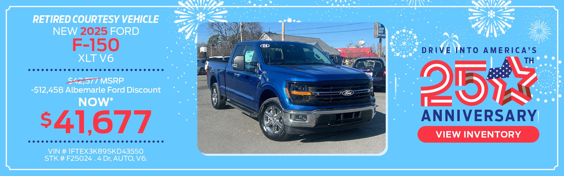 New 2025 Ford F-150 XLT V6