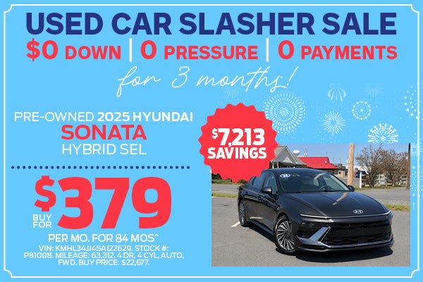 Pre-Owned 2025 HYUNDAI SONATA HYBRID SEL