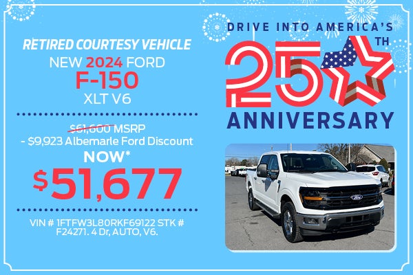 New 2024 Ford F-150 XLT V6