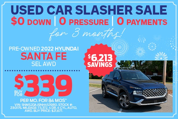 Pre-Owned 2022 Hyundai Santa Fe SEL AWD