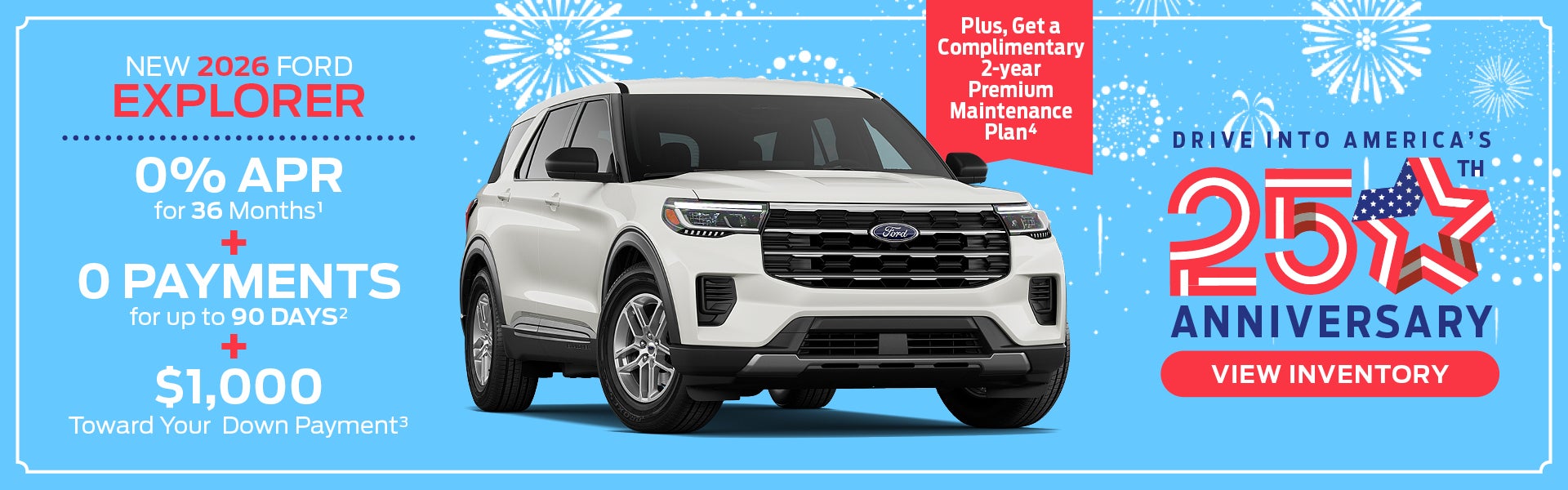 New 2026 Ford Explorer