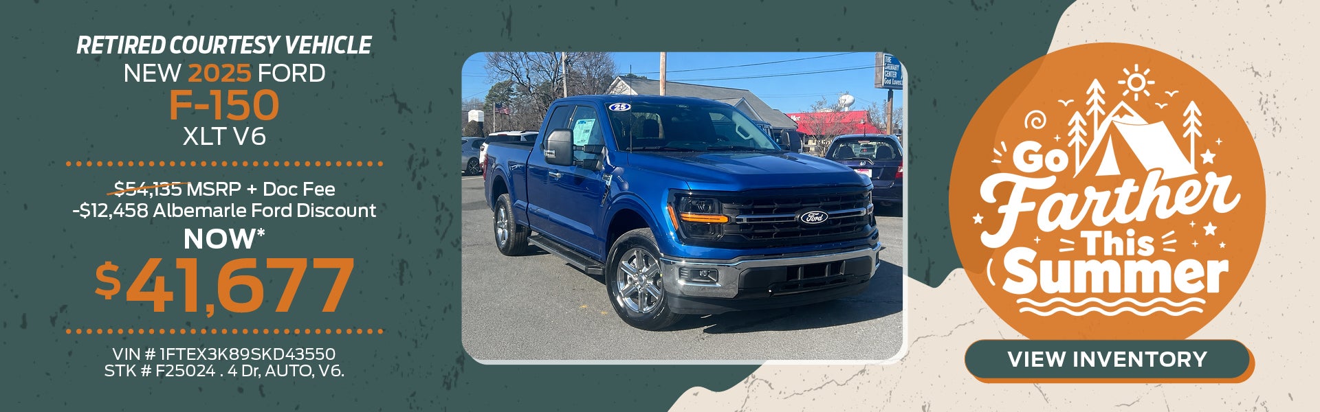 New 2025 Ford F-150 XLT V6