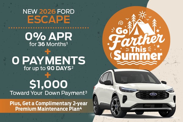 New 2026 Ford Escape