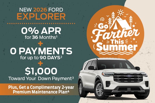 New 2026 Ford Explorer