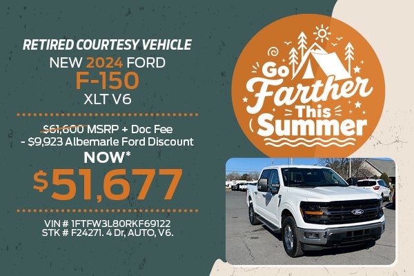 New 2024 Ford F-150 XLT V6