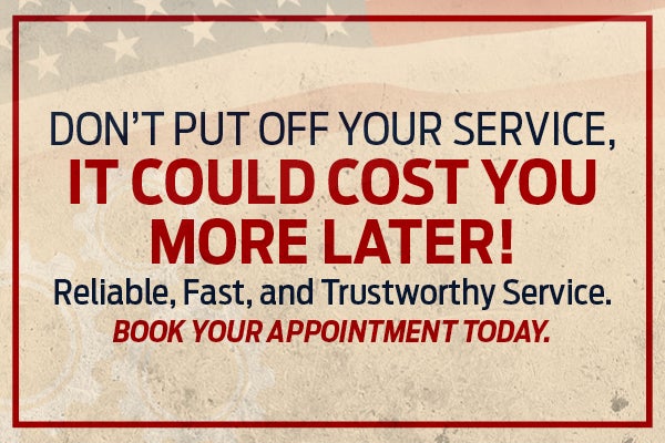 Don't Put Off Your Service