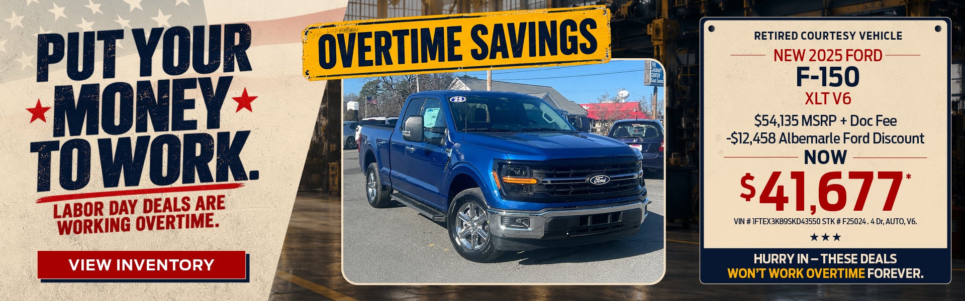 New 2025 Ford F-150 XLT V6