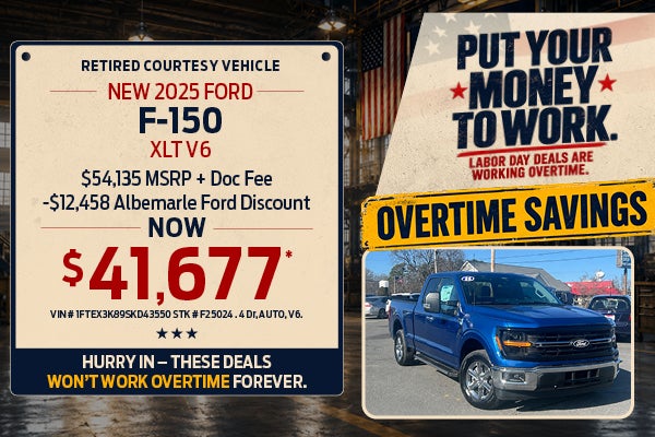 New 2025 Ford F-150 XLT V6