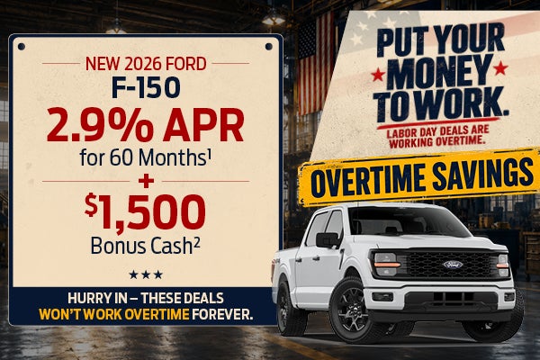 New 2026 Ford F-150