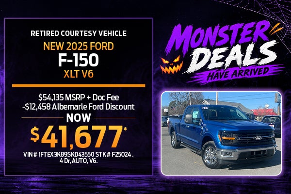 Save $12,458 on This New 2025 Ford F-150 XLT V6