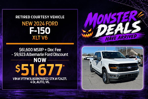 Save $9,923 on This New 2024 Ford F-150 XLT V6