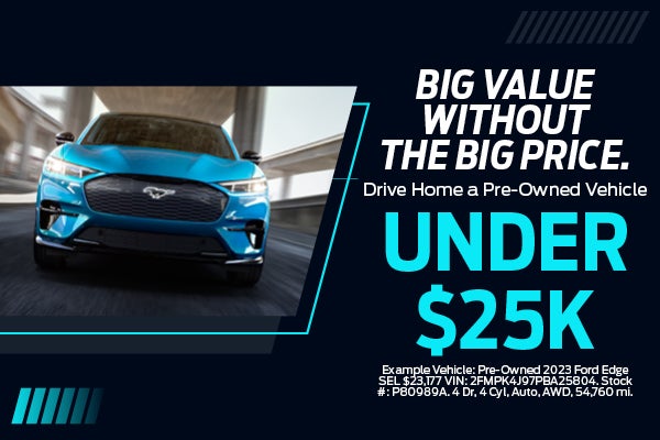 Pre-Owned Under $25K