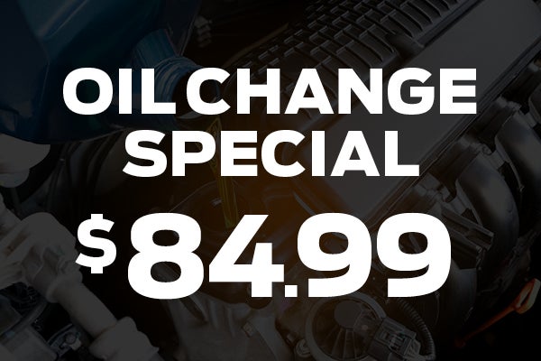Oil Change Special